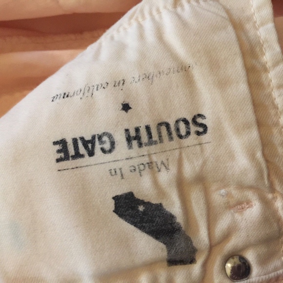 ADRIANNA GOLDSCHMIED ankle jean/lt peach/EXC.cond - Picture 4 of 6